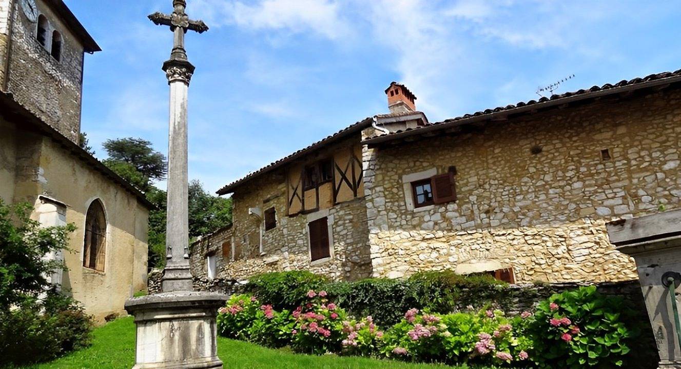 Chambres d'hôtes à la Chastellenie - Chambre du Boudoir in Jasseron, Région de Bourg-en-Bresse
