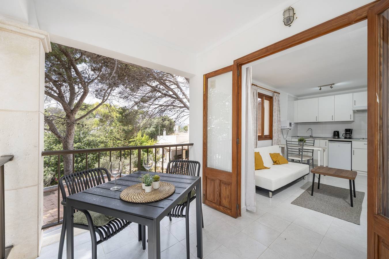 Appartement entier, Appartement de vacances pour 2 personnes avec balcon in Cala Ratjada, Capdepera
