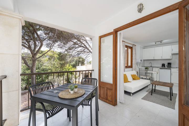 Holiday rental for 2 people, with balcony in Cala Ratjada