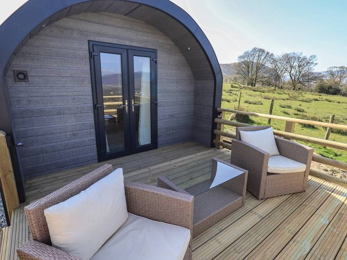 Hütte für 2 Personen, mit Garten und Ausblick - 1