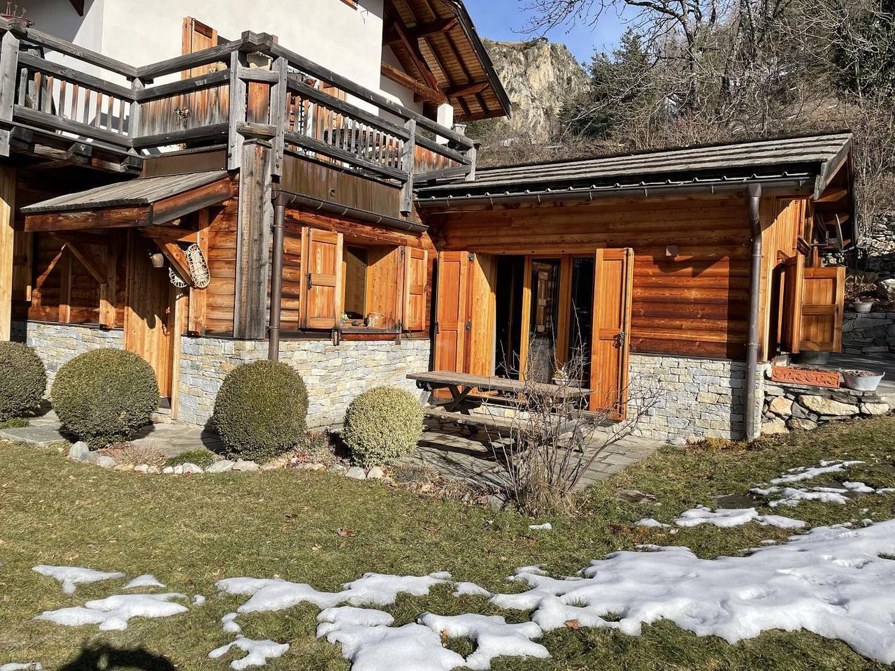 L'Ortel in Saint-Martin-de-Queyrières, Nationalpark Écrins