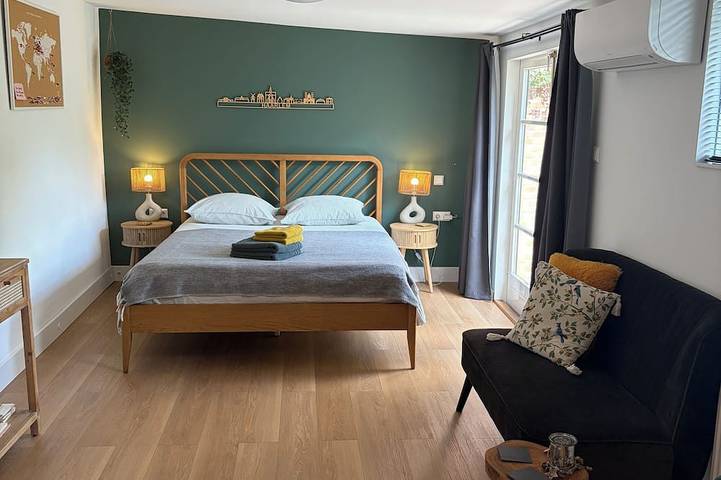 Apartamento de vacaciones para 2 personas, con jardín - 1