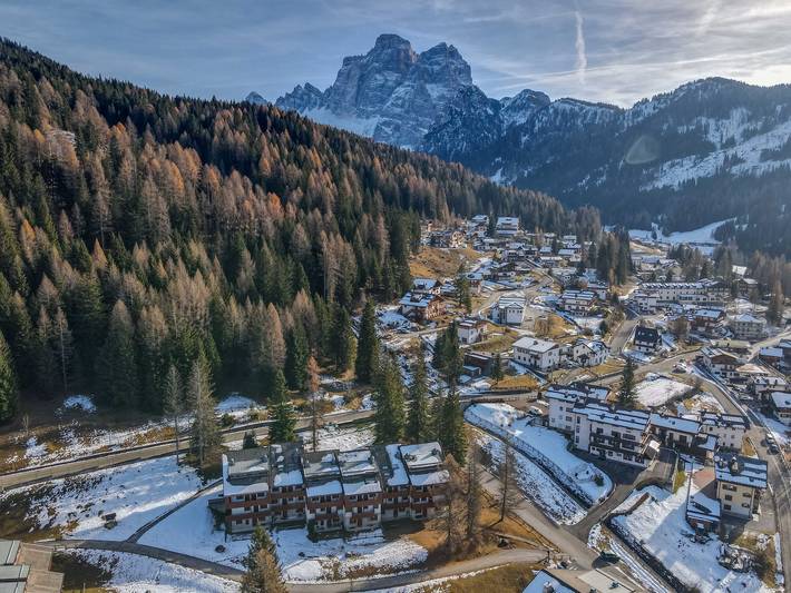 Gîte pour 4 personnes, avec balcon à Selva di Cadore