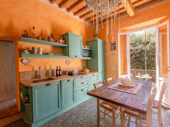 Ferienwohnung für 4 Personen, mit Balkon in Massa Marittima