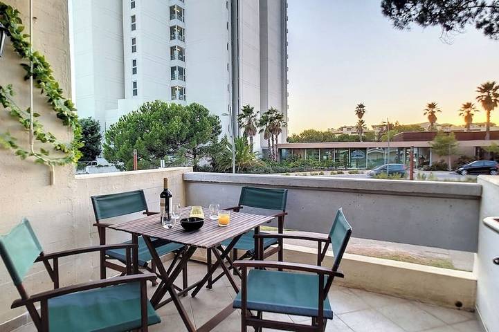 Apartamento de férias para 4 pessoas, com varanda em Península de Troia