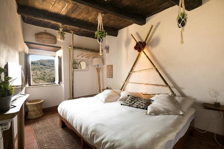 Gîte pour 2 personnes, avec vue à Calcata