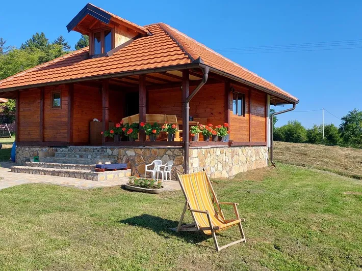 Ferienhaus für 5 Personen, mit Ausblick und Garten - 1