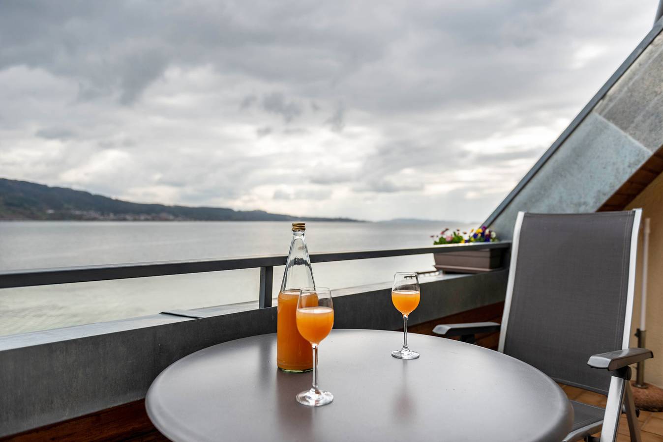 Ganze Wohnung, Ferienwohnung '9, 43qm' mit Gemeinschaftsgarten, Balkon und Wi-Fi in Bodman-Ludwigshafen, Obersee (Bodensee)