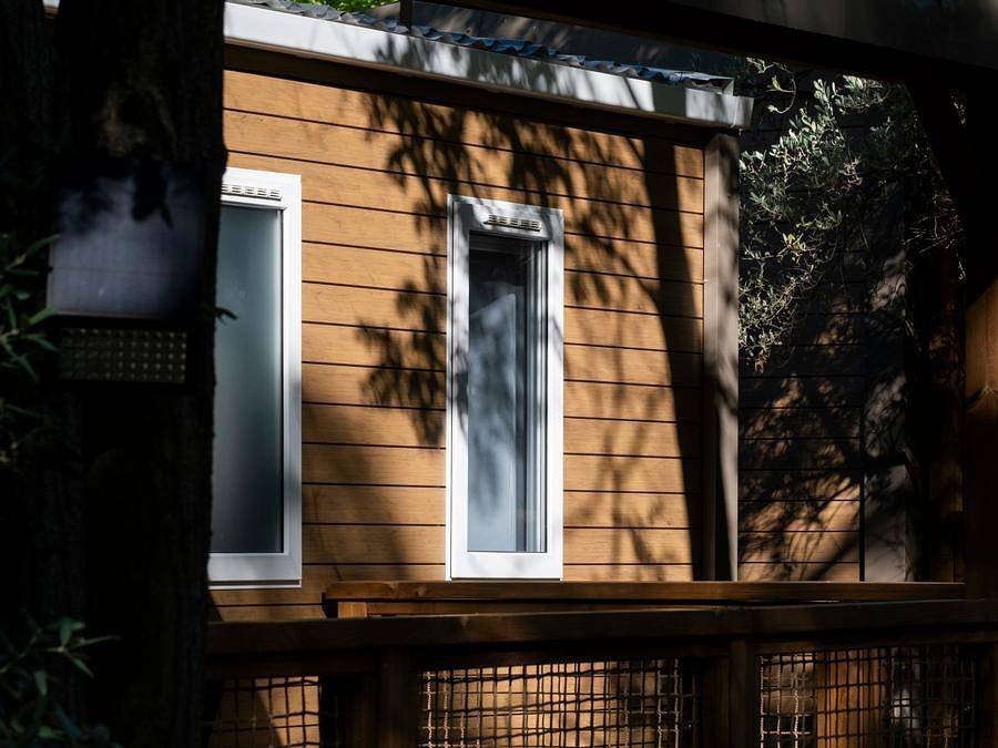 Camping maeva Escapades l'Emeraude du Verdon - Mobilheim 6 personen - Mh Grand Confort 3 Schlafzimmer - Klimatisiert in Aups, Brignoles Region