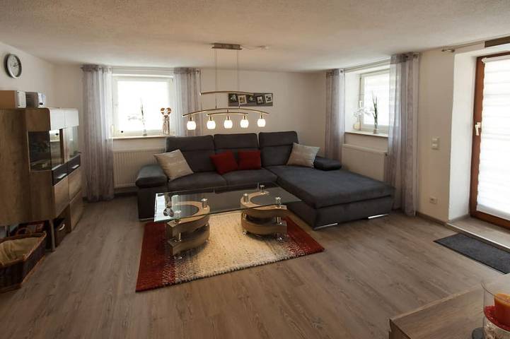 Ferienwohnung für 3 Personen, mit Terrasse in Nördlingen