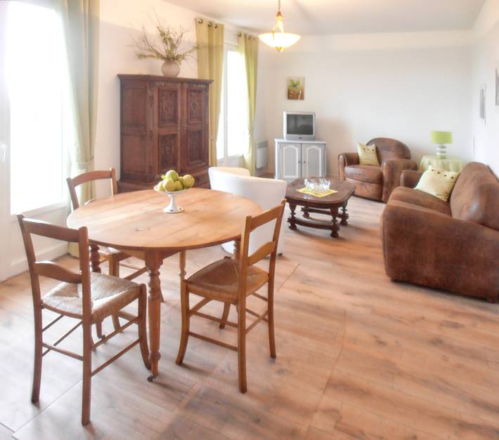 Location de vacances pour 4 personnes, avec terrasse, animaux acceptés dans Port-Bail-sur-Mer - 4