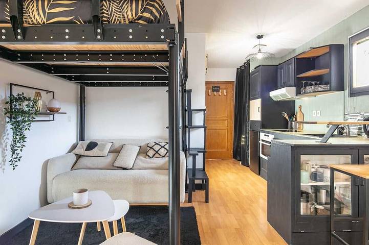 Appartement de vacances pour 2 personnes, avec piscine et jardin