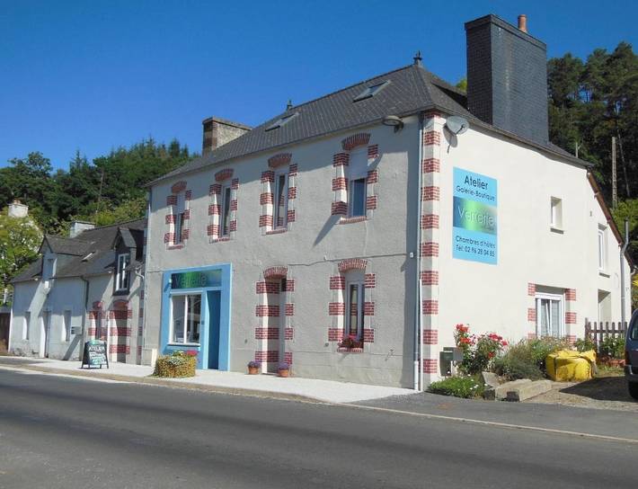 Chambre d’hôte pour 2 personnes, avec Vue à Saint-Gelven