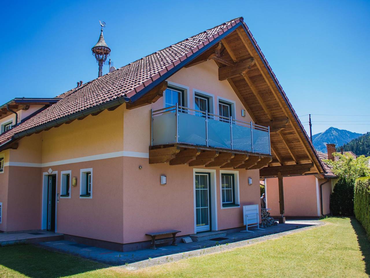 Ganze Ferienwohnung, Ferienhaus Karin, Sonnensiedlung 101 - Og. Appart. Nr.6 max. 8 Pers. 4 Schlafräume in Rottenmanner und Wölzer Tauern, Öblarn
