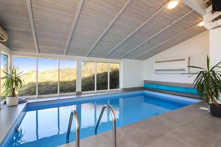 Ferienhaus mit Meerblick für 10 Personen, mit Terrasse und Whirlpool sowie Sauna, mit Haustier in Grønhøj Strand - 2