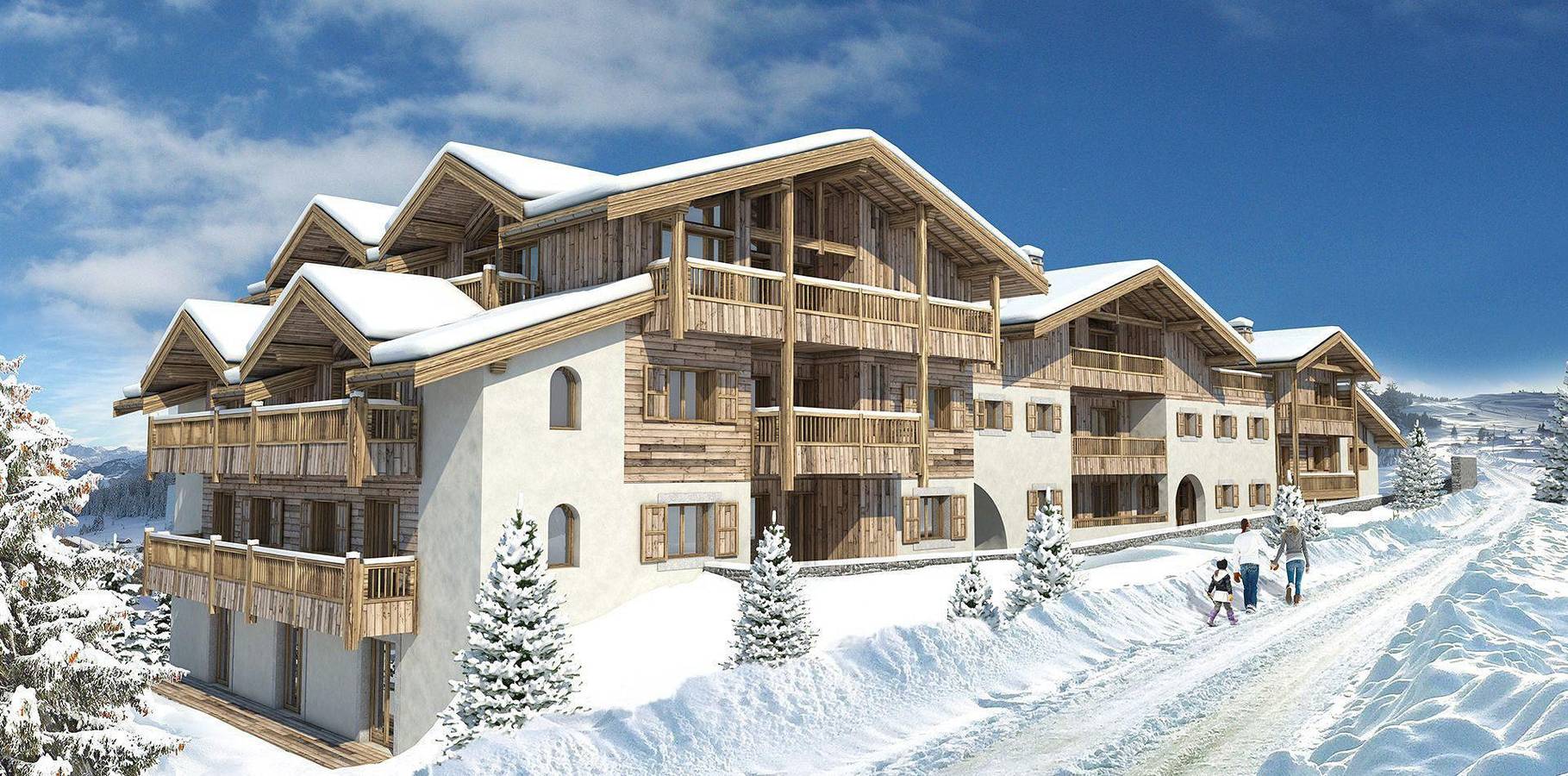 Entire apartment, Chalet Jorasse 1 A - 3 room apartment cabin 6 people (21) in Les Saisies, Albertville region