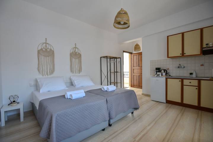 Appartement de vacances pour 2 personnes, avec jardin et balcon, adapté aux familles