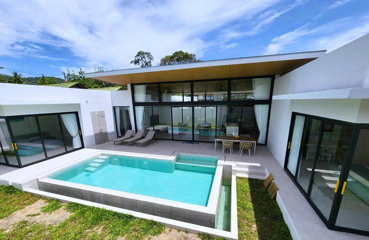 Gîte pour 2 personnes, avec jardin et terrasse ainsi que vue et piscine dans Koh Samui - 3