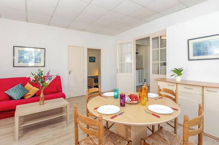Appartement de vacances pour 4 personnes, avec Jardin