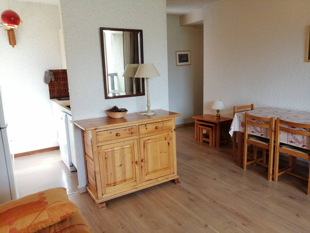 Appartement entier, Appartement lumineux avec balcon sud, 1 chambre + coin montagne pour 6 pers. à Pra Loup in Pra-Loup (station de ski), Pra-Loup