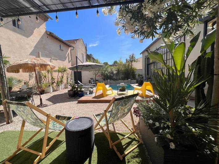 Gîte pour 2 personnes, avec jardin et piscine à Carpentras - 2