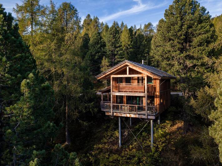 Ferienhaus für 12 Personen, mit Balkon und Whirlpool sowie Sauna an der Turracher Höhe
