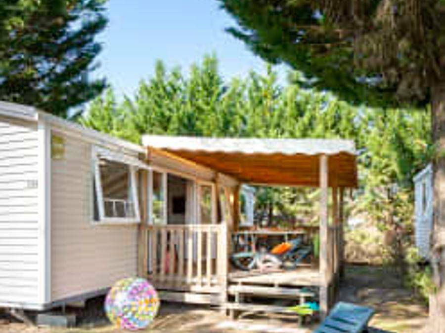 Camping Sandaya Sanguinet Plage - Mobile home 6 persons - Cottage 6p 3ch 2Sdb **** in Sanguinet, Côte d’Argent