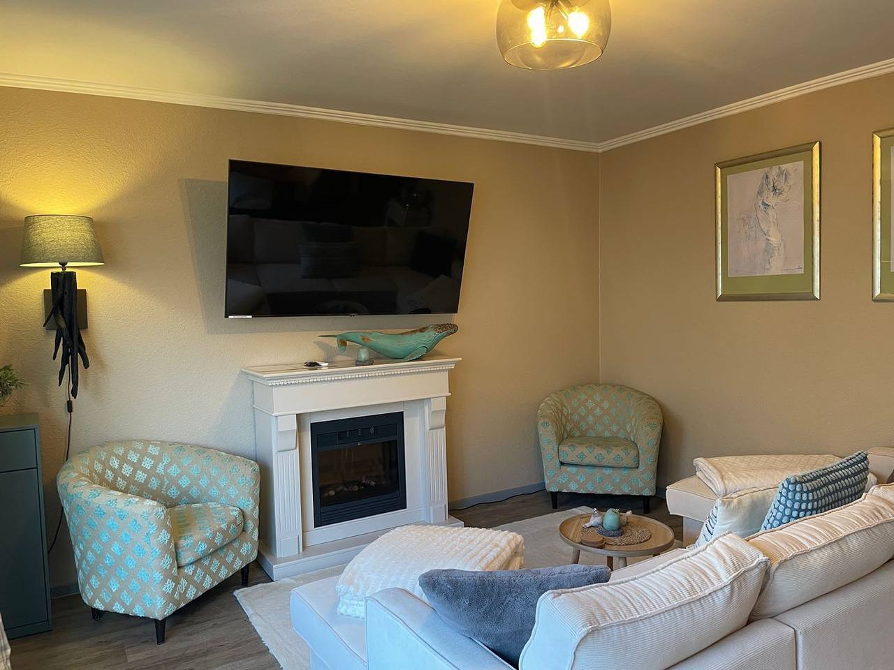 Ganze Wohnung, Stilvolle Ferienwohnung Am Denkmal im Herzen von Hage für 4 Personen in Hage, Norden und Umgebung