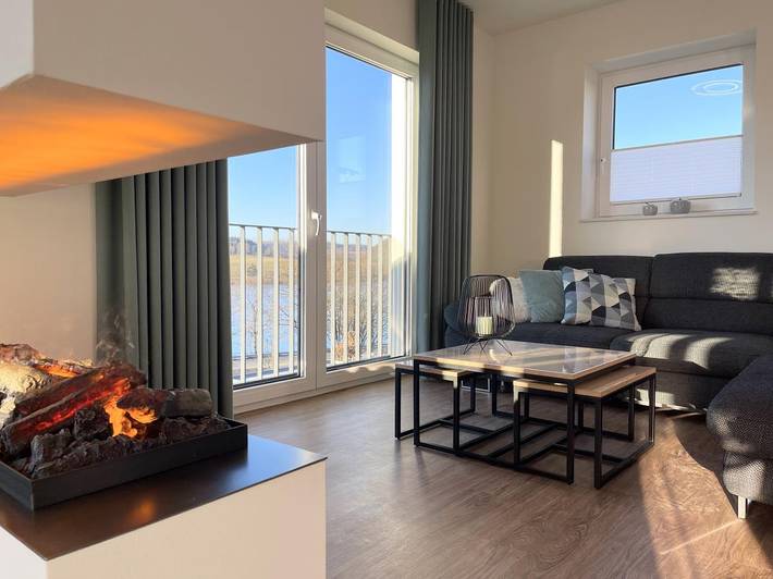 Ferienhaus für 6 Personen, mit Balkon und Terrasse sowie Sauna