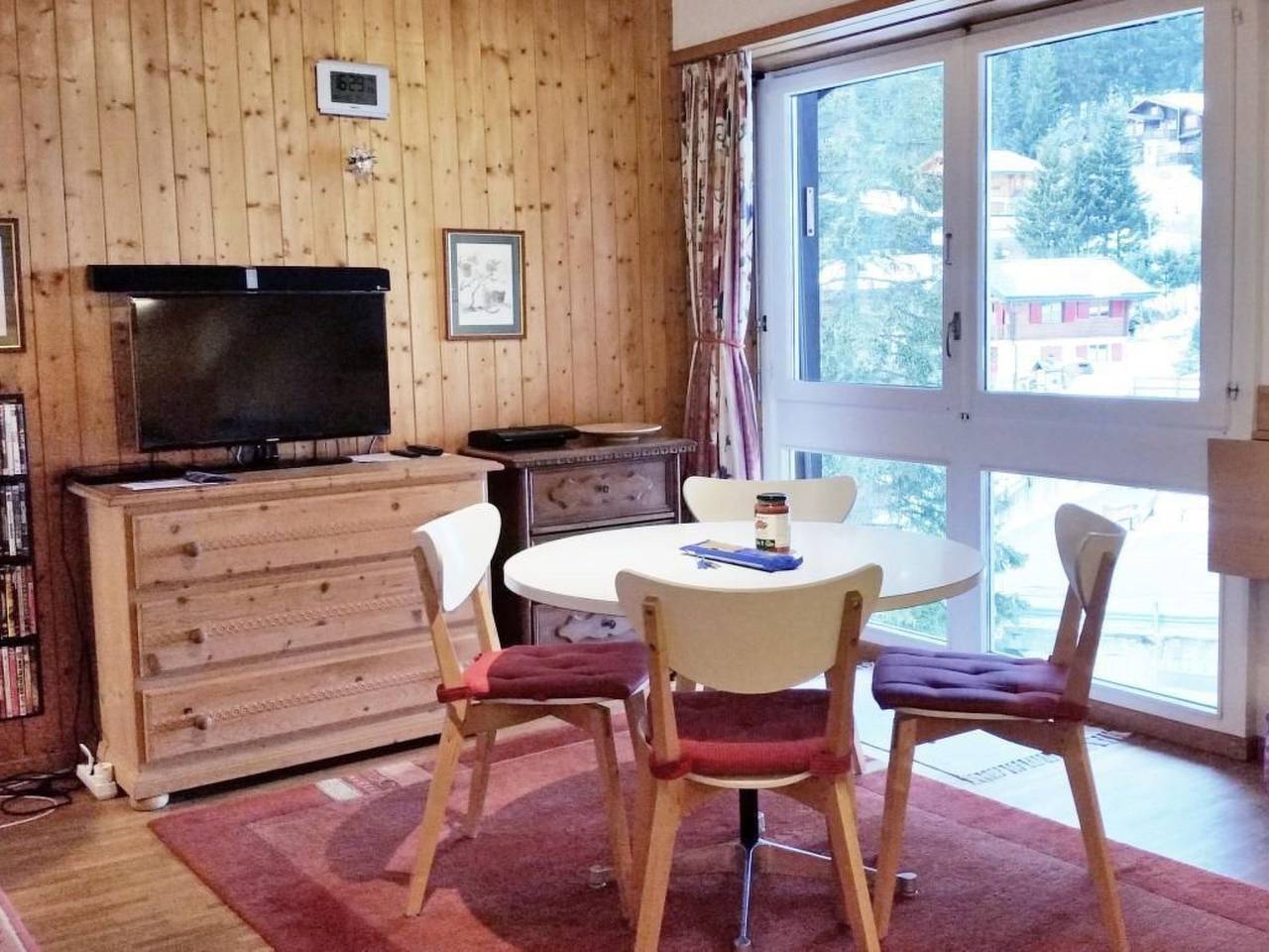 Ganze Wohnung, Ski-in Wohnung in Anzere mit Parkplatz in Anzère, Ayent