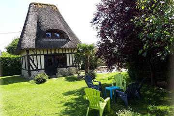 Gîte pour 5 personnes, avec piscine à Fatouville-Grestain