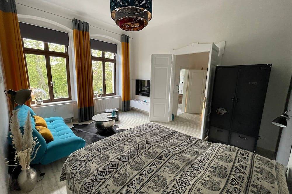 Ganze Wohnung, Design Apartment Ii, hell, 35 Quadratmeter, Zentral zu Grenze Altstadt Park, Gr in Görlitz, Oberlausitz-Niederschlesien
