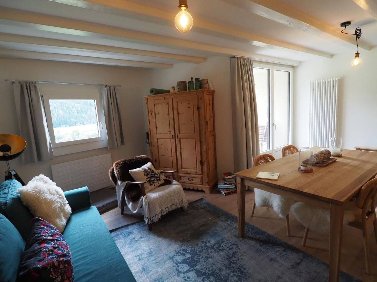 Ganze Wohnung, Residenz La Mora 17 in La Punt-Chamues-ch, Sankt Moritz