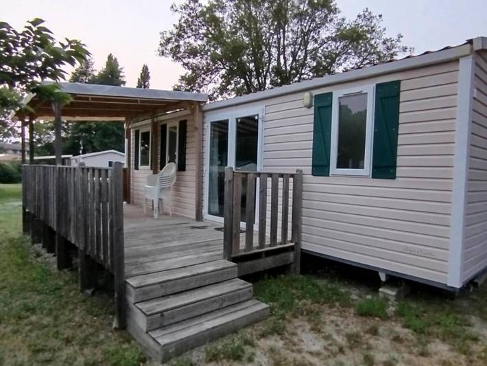 Tente pour 6 personnes, avec terrasse et piscine dans les Landes - 2