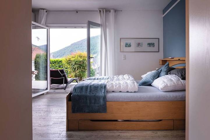 Ferienwohnung für 6 Personen, mit Terrasse und Garten sowie Sauna an der Bergstraße - 4