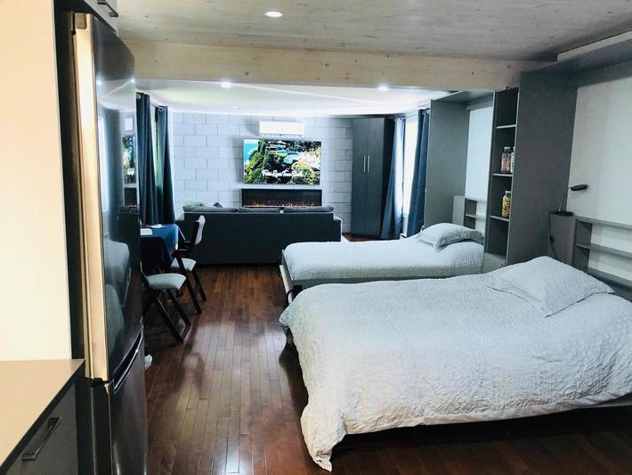 Appartement de vacances pour 6 personnes, avec vue ainsi que jardin et vue sur le lac