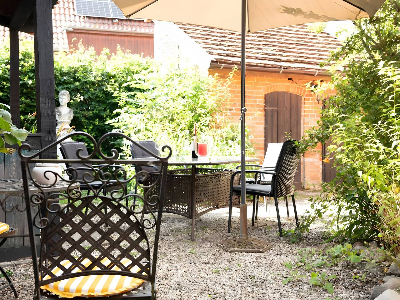 Ferienhaus 'Altes Nachtwächterhaus' mit privater Terrasse und Wlan in Abbendorf (Rühstädt), Rühstädt