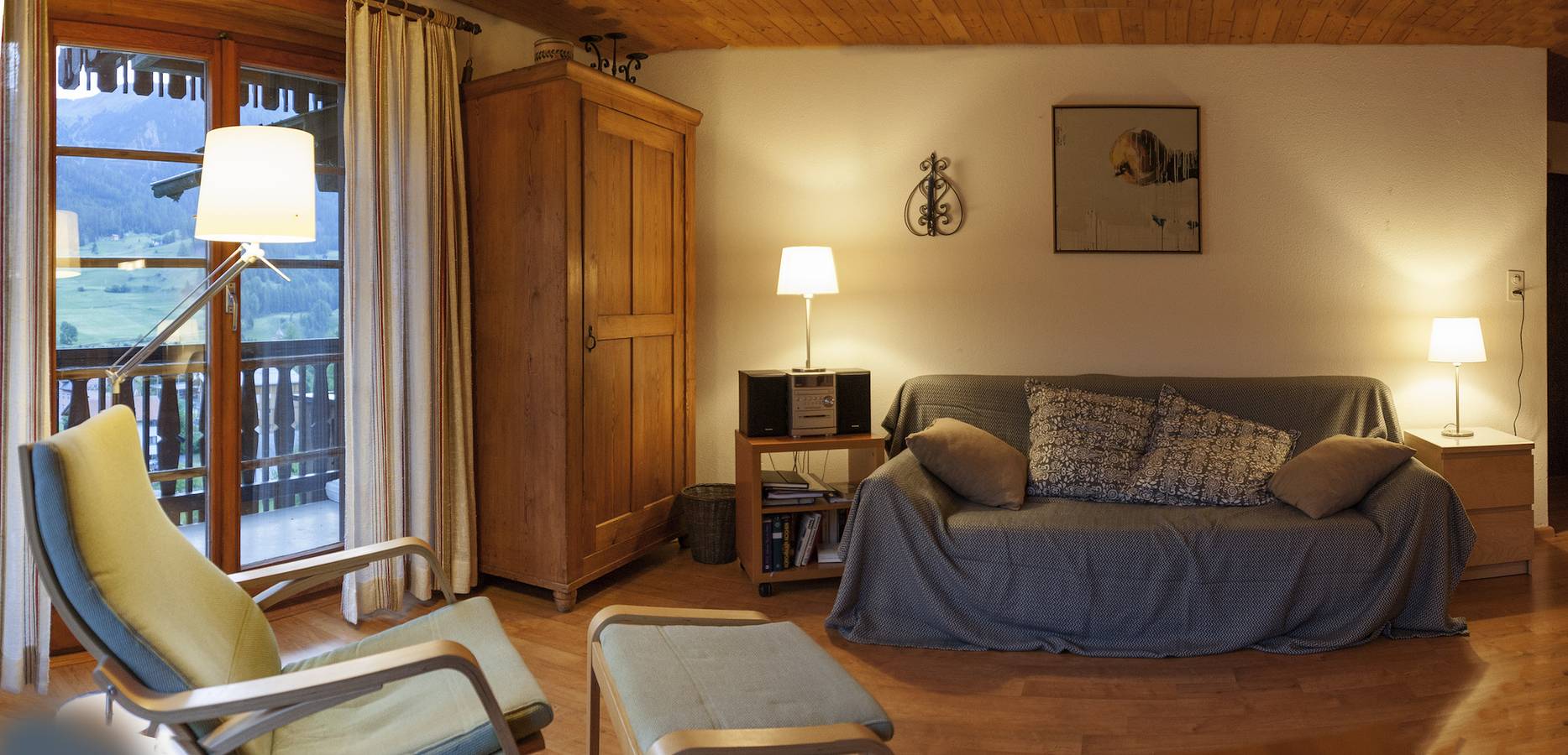 Ganze Ferienwohnung, Cond. Albula A6° - 2 Zimmerwohnung, 6 Betten in Bergün, Engadin