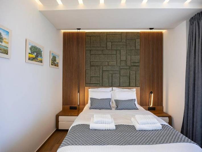 Villa met panoramisch uitzicht op zee in Hersonissos in Limenas Chersonisou, Iraklio-Heraklion en omgeving