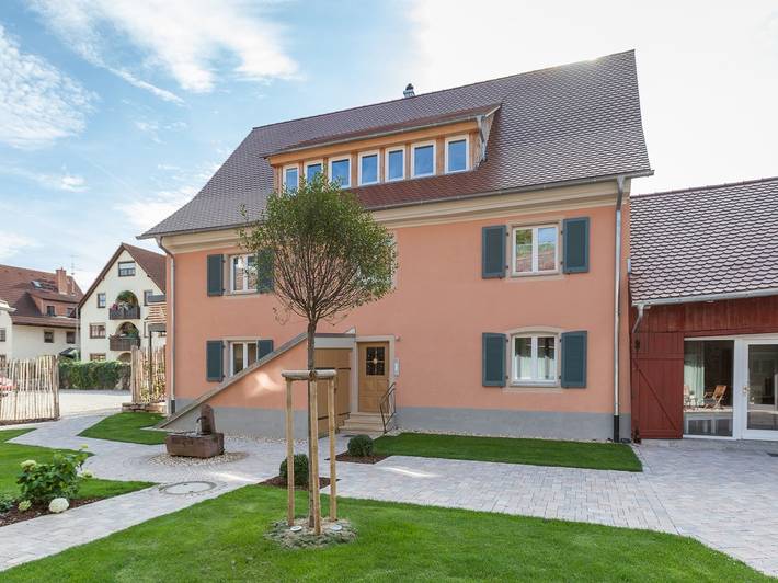 Entire holiday apartment, Baumgartners Dreiseithof - Apartment Wohnhaus Typ 1, 38 - 51 sqm, living-/bedroom, max. 3 persons in Bad Krozingen, Southern Black Forest