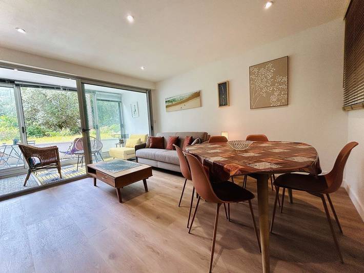 Gîte pour 4 personnes, avec Balcon dans Plage du Nau