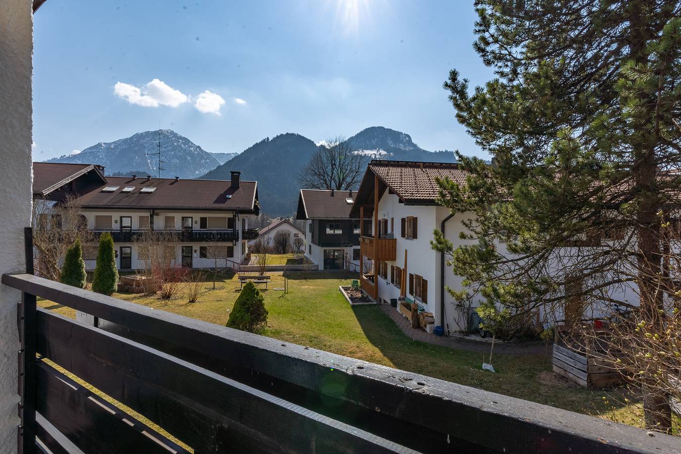 Geheel vakantieappartement, Vakantieappartement voor 4 personen met balkon in Bad Hindelang, Zwaben (Bayern)
