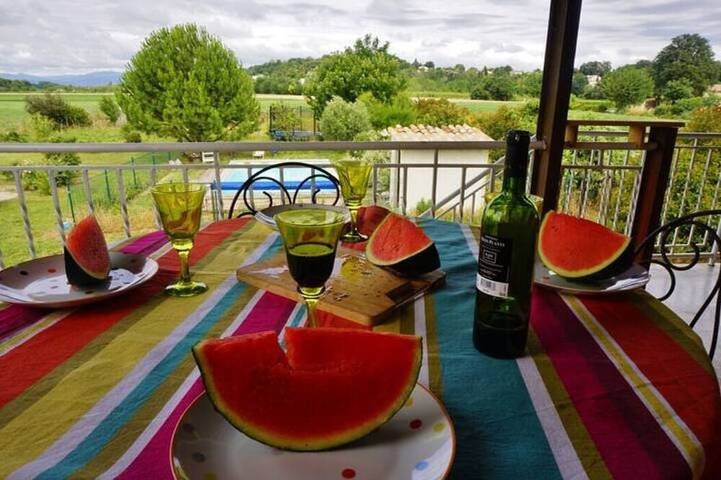 Location de vacances pour 4 personnes, avec jardin et terrasse à Allex - 4