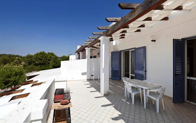 Appartamento per 4 persone, con panorama e terrazza, con animali domestici in Santa Maria di Leuca