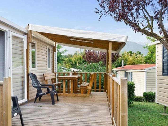 Camping Cavallino - Mobilhome 4 personas - Confort | 2 Dormitorios | Terraza elevada | Aire acondicionado. in Venecia, Laguna di Venezia