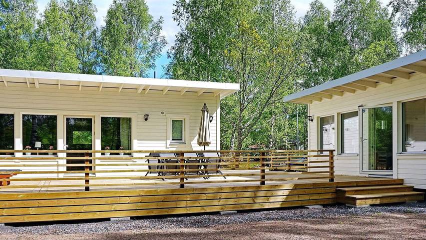 Ferienhaus für 7 Personen, mit Terrasse