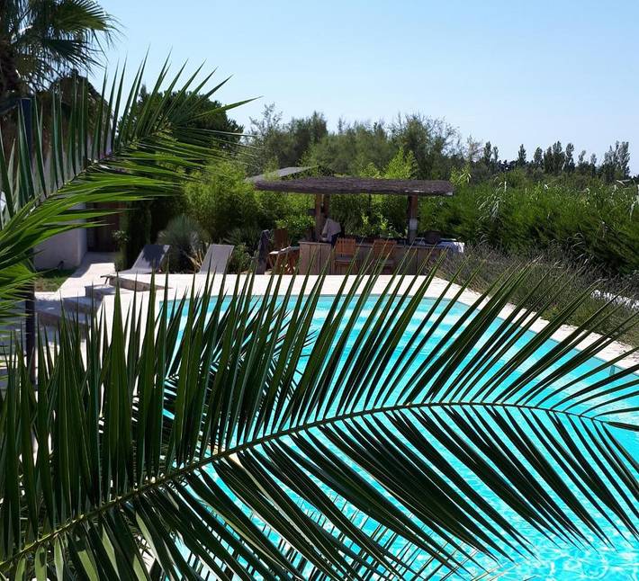 Chambre d’hôte pour 2 personnes, avec vue et jardin ainsi que piscine et terrasse à Aigues-Mortes - 3