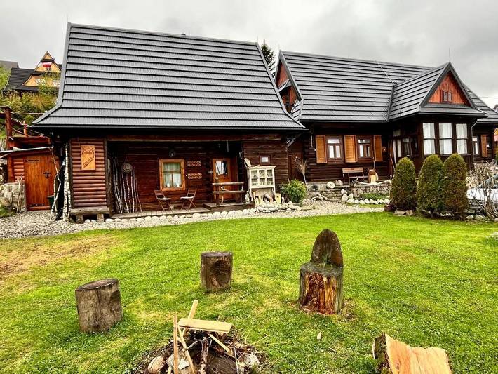 Dom dla 4 osób, z sauna i ogród oraz widok w Tatry