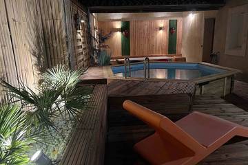 Location de vacances pour 8 personnes à Vinassan