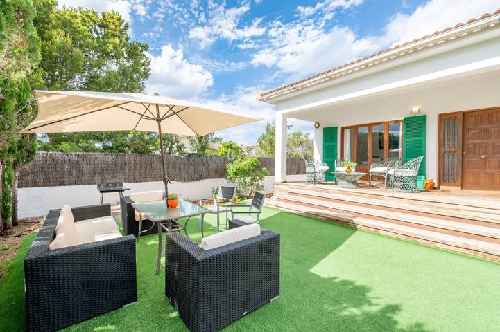 Casa de vacaciones para 6 personas, con Balcón y Jardín en Artà